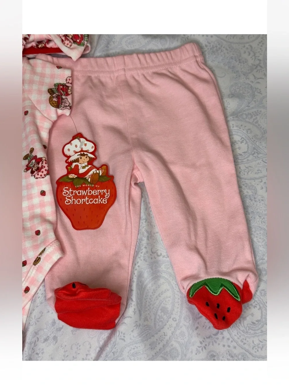 Strawberry Shortcake Infants 3 Piece Pants Set